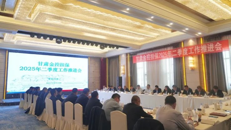 甘肅金控擔保召開二季度工作推進會